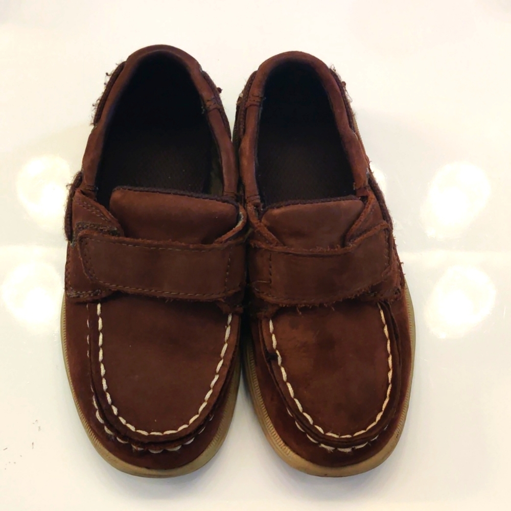 Toddler boy's Sperry skip ons 10